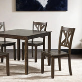 Dekalb 5 Pc. Dining Set Model Nx3220Wn-5Pk By Furniture Of America